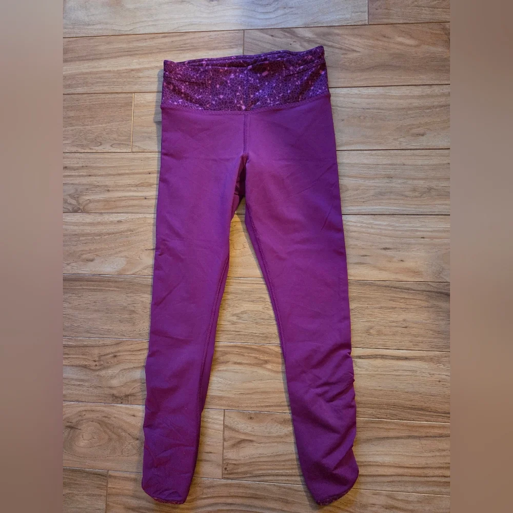 Lululemon Real Quick Leggings Regal Plum Size 4 - Picture 4 of 9